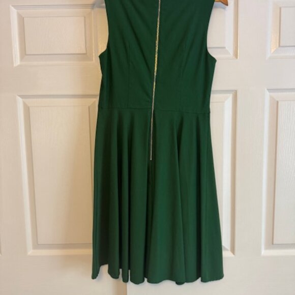 Bell Poque Boat Neck Retro Fit and Flare Sleeveless Dress size L - Picture 4 of 5